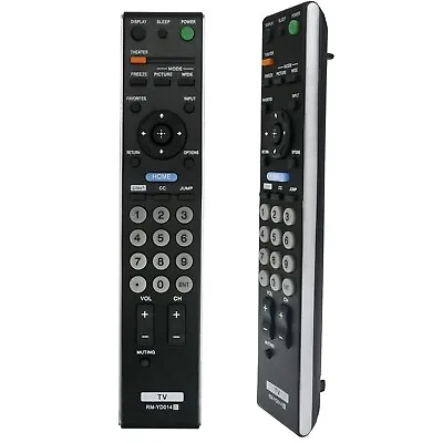 RM-YD014 Replace Remote Control For Sony TV KDL-52XBR4 KDL-40V3000 KDF-37H1000 • $7.78