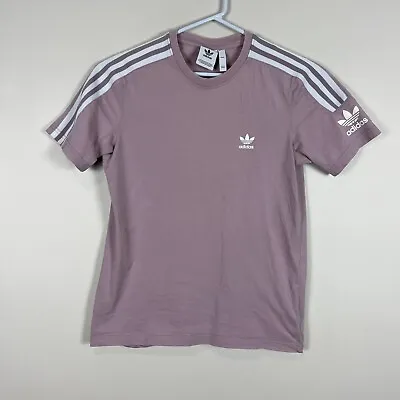 $19.99 • Buy Adidas Originals Purple Crew Neck Casual Cotton Tee T Shirt Men's Medium M