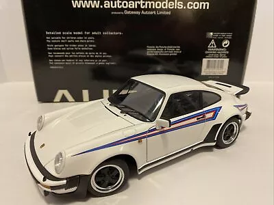 AUTOart Porsche 930 3.0 Martini Edition 1:18  “Custom” Ltd Ed PLEASE READ & SAVE • $200