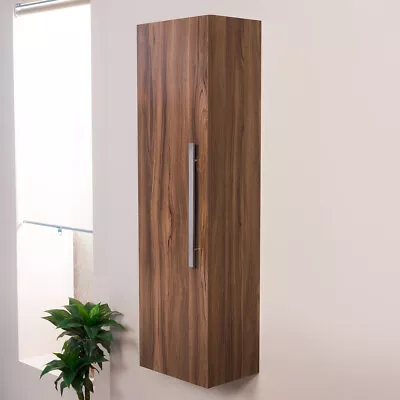 Floor Standing Vanity Unit Bathroom Wall Hung Cabinet Tall Storage BTW Toilet • £114.99