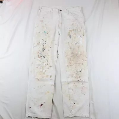 Vintage Dickies Authentic Painters White 33x32  • $175