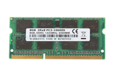 DDR3 8 GB RAM PC3-10600 1333MHz For Macbook Pro 13 In Early / Late 2011 A1278 • $13.15