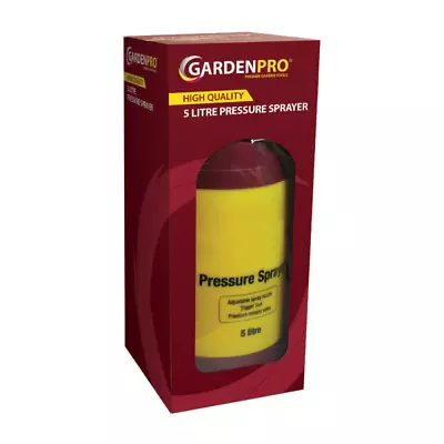 £19.95 • Buy 5 Litre Garden Weed Pressure Sprayer With Shoulder Strap & Lance Portable