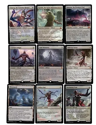 ULTIMATE ELDRAZI-100 Card Magic The Gathering Commander Deck-RARES-MYTHICS-MTG • $359.99