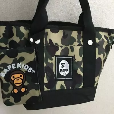 BAPE KIDS A Bathing Ape 2021 A/W COLLECTION Tote Bag & Mini Wallet • $99.37