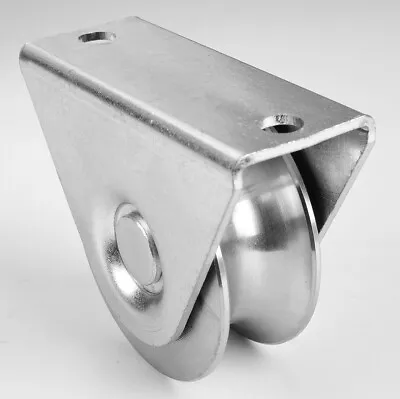£35.40 • Buy Gate Wheel  O  Round Track For Sliding Gates Galvanised Metal Heavy Duty