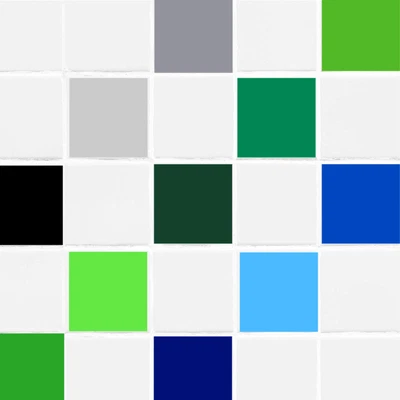 £7.50 • Buy Colorful Square Tile Wall Sticker For Bathroom, Bathroom Stickers, Tile Transfer