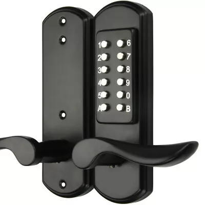 Elemake Keyless Entry Door Lock Combination Door Knob With Keypad Mechanical • $59.99