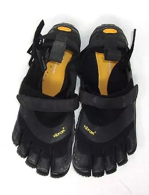 Vibram Men's Five Fingers V-Aqua Water Shoe 9-9.5 Black USED • $35