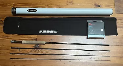 SAGE R8 Core #690-4 4-Piece 9-Ft 6-Wt Fly Rod & Scientific Anglers Fly Line • $729.99