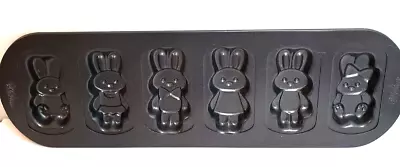 Wilton Easter Bunny Cake Cookie Pan 6 Cavity • $9.99