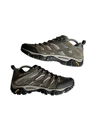 Merrell Moab Ventilator Hiking Trail Shoes Beluga/Lilac Size 10 Women’s Vibram • $29.99