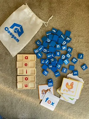 Wooden CVC Reading Letters & Spelling Game - Montessori Resource • $8