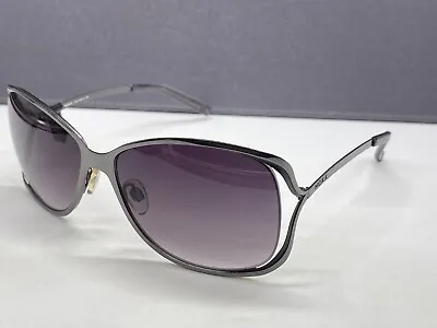 Mexx Sunglasses Woman Rectangular Silver Chrome Large Lens 6135 • $52.66