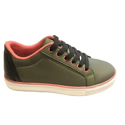 Von Dutch Right Shoe AMPUTEE Kids Size 13  New Sample Olive Tennis Shoe Winston • $16.99