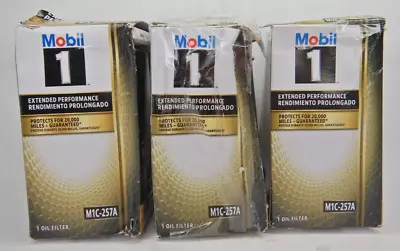 (3) Mobil1 Oil Filter M1C-257A For Buick Cascada Chevrolet Colorado GMC Pontiac • $29.95