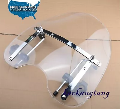 $51.44 • Buy Clear Windscreen Windshield For Yamaha V-Star XVS1100 XVS650 XVS1300 XVS950