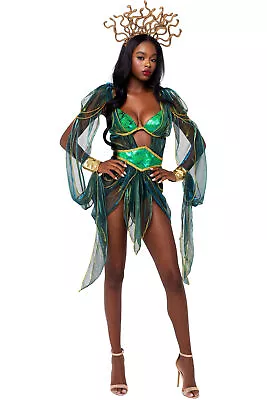 Roma Sultry Medusa Adult Women Halloween Costume Monsters 6201 • $91.65