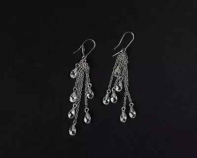 QVC - 925 Silver Daimonique Drop Earrings • £6