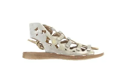 Miz Mooz Womens Fond Stone Metallic Gladiators EUR 36 • $20.99