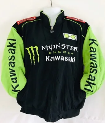 Monster Long-sleeved Jackets Racing Team Jackets Kawasaki • $99