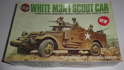 Airfix 1/35 US Army White M3A1 Scout Car (G160) • $35