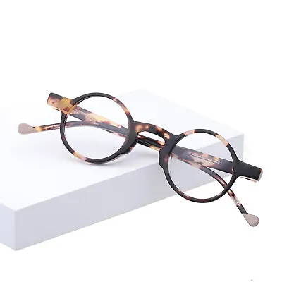 Classic Vintage Round Eyeglasses Mens Womens Acetate Eyewear Glasses Frames • $29.95