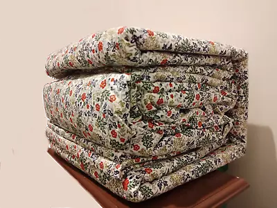 2PC 3PC 4PC Martha Stewart 100% Cotton Floral Sheet Set: Twin Full Queen King • $59.99