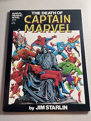 Marvel Graphic Novel  #1   NEAR MINT-   1982   Death Of Capt. Marvl   6th Print • $24.99