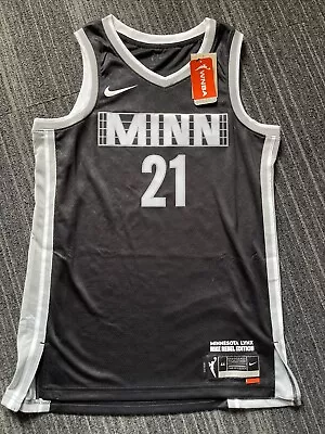 Nike Minnesota Lynx Kayla McBride #21 Jersey Women L Black WNBA Rebel Edition • $24.99