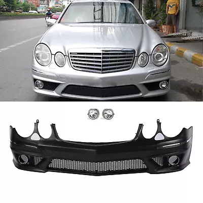 Front Bumper Body Kit  W/O PDC E63 AMG Style For 07-09 Benz W211 E-Class • $531.05