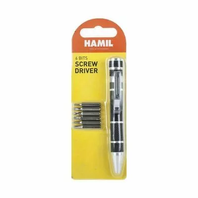 Mini 6 Bit DIY Computer Screwdriver Tools And Accessories • £2.87