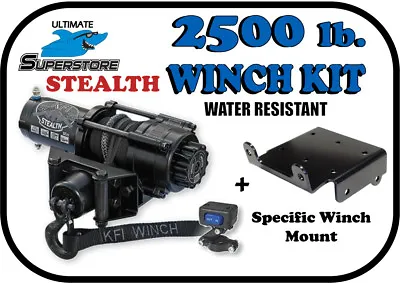 KFI 2500lb. Stealth Winch Mount Kit '13-'22 Can-Am Outlander 450 500 570 650 • $327