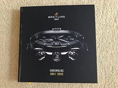 £5 • Buy Breitling 2021 - 2022. 195 Page UK Chronolog Hardback Catalogue And Pricelist