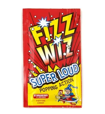 £1.49 • Buy 2 X Fizz Wiz Popping Candy Dust Retro Sweets Vegetarian Loud Pop UK