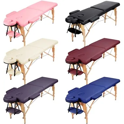 Portable Massage Table Folding Spa Bed Beauty Bed Adjustable Lash Table Bed Face • $99.99