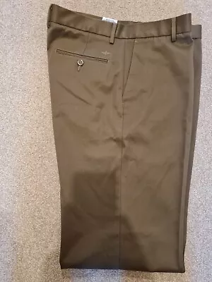 Dockers Genuine  Levi's Flat Front Trousers Soft Khaki Chinos Pants • £25