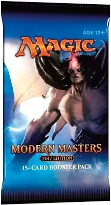 MTG Modern Masters 2017 Booster Pack English New/Sealed/New From Sealed Box • $18.99