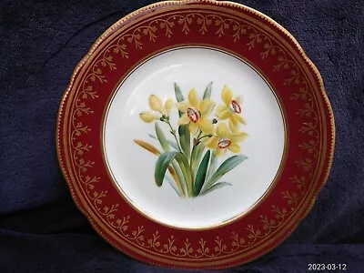 £18 • Buy Antique Fine Quality English China Cabinet Flower Plate C19th Coalport Minton ?