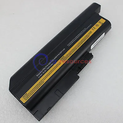 9Cell Battery For Lenovo IBM ThinkPad R60 R60e R61 R61e T60 T60p T61 R500 T500 • $29.80