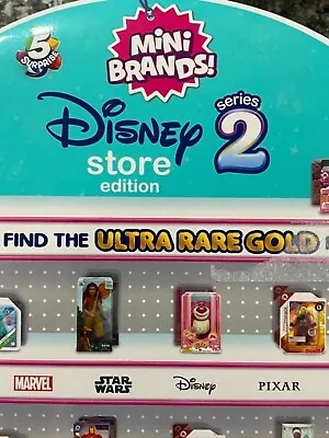ZURU 5 SURPRISE Disney Store Edition Mini Brands SERIES 1 & Series 2 • $1.03