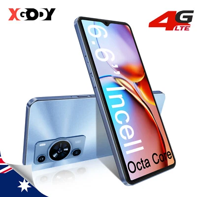 NEW 6.6'' Android 4G Smartphone Factory Unlocked AU Mobile Phone Dual SIM 4Core • $109.99