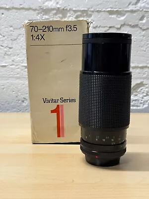 **HAZE** Vivitar Series 1 70-210mm F/3.5 Canon FD-Mount (AE57) • $20