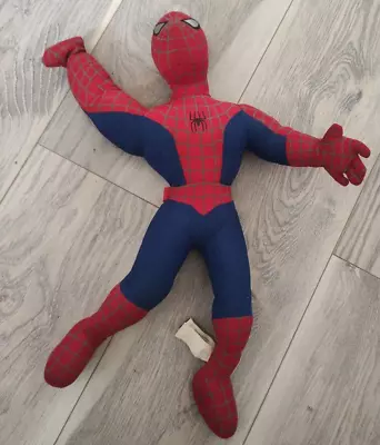 RARE Vintage 2002 Spiderman Tobey Maguire Movie 18” Plush With Tags • $10