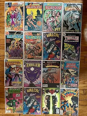 Vintage DC Comics Lot (16) First Edition’s Key Features & Characters • $0.99