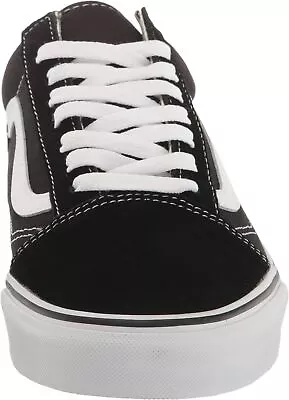 Vans Mens Old Skool Classic Shoes Color Black White Size 10 • $90