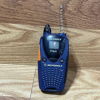 Motorola TalkAbout FR60 14 Channels 2 Mile Range Two Way Radio Walkie Talkie • $6