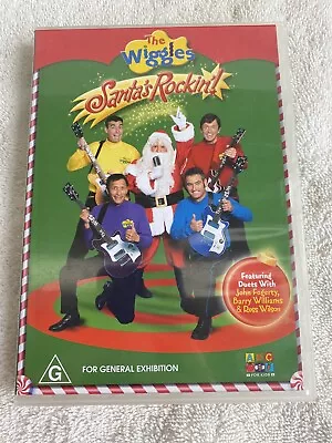 The Wiggles Santa's Rockin! (DVD 2004) Region 4 ABC Original Line Up FREE POST • $28