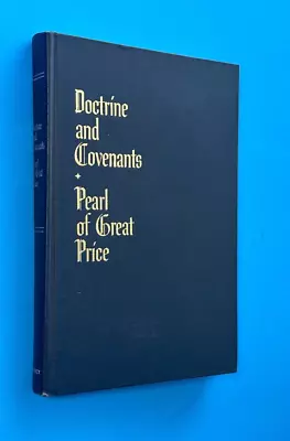 1976 LARGE Doctrine & Covenants Pearl Great Price Mormon LDS HC • $12.99