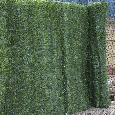 Woodside Artificial Faux Conifer Garden Fence/Wall Privacy Screening Hedge • £19.99